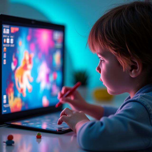 Arte digital para niños - ilustración infantil y stop motion con habilidades STEAM y creatividad tecnológica